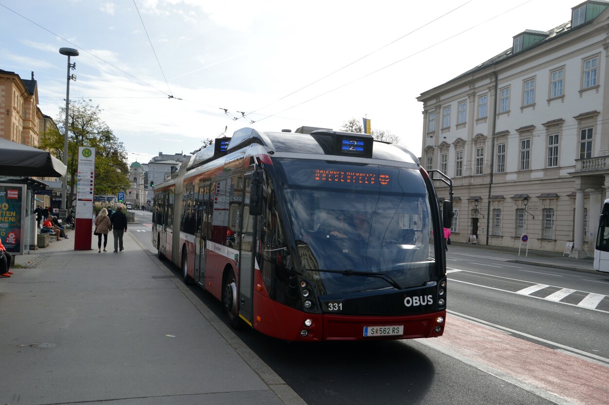 Linienverkehr in Salzburg - Obus