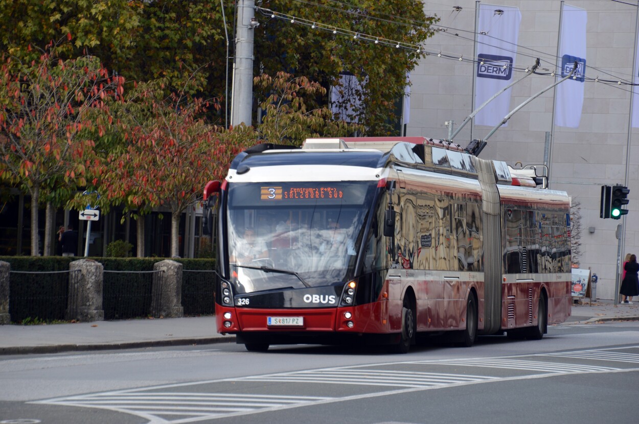 Linienverkehr in Salzburg - Obus