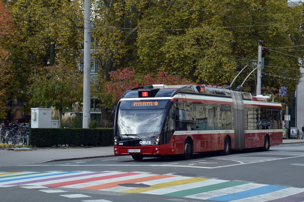 Linienverkehr in Salzburg - Obus