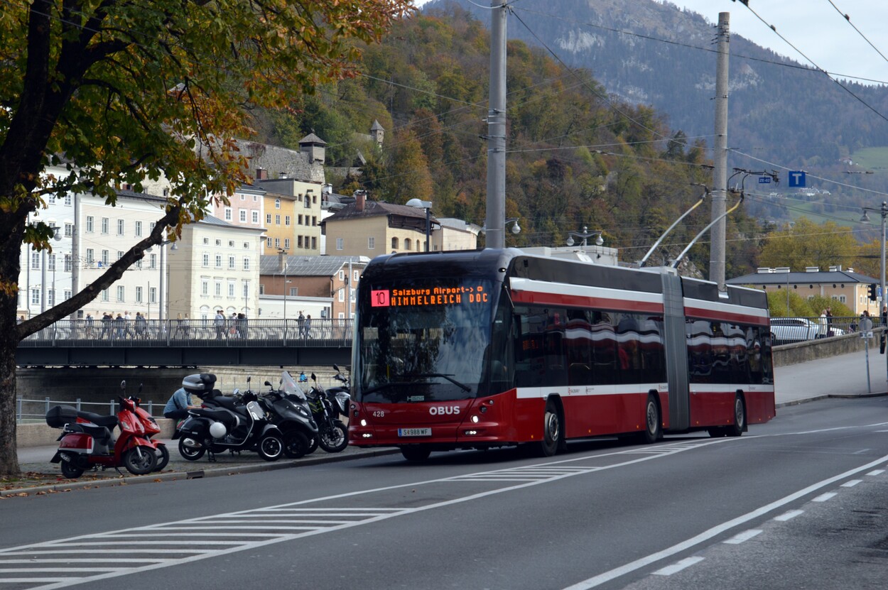 Linienverkehr in Salzburg - Obus