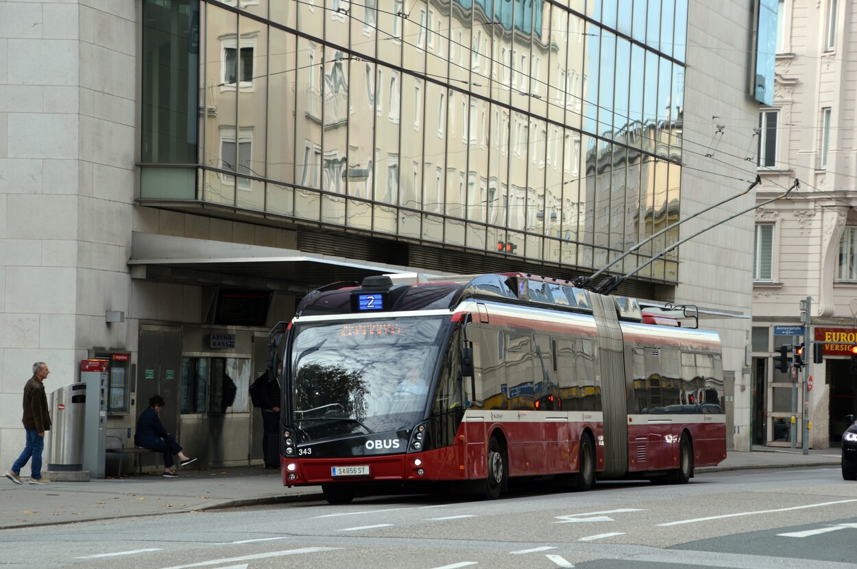 Linienverkehr in Salzburg - Obus