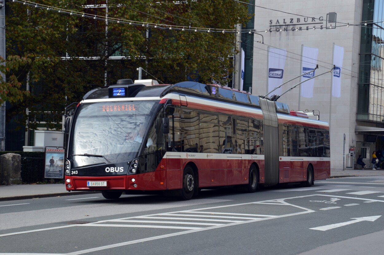 Linienverkehr in Salzburg - Obus