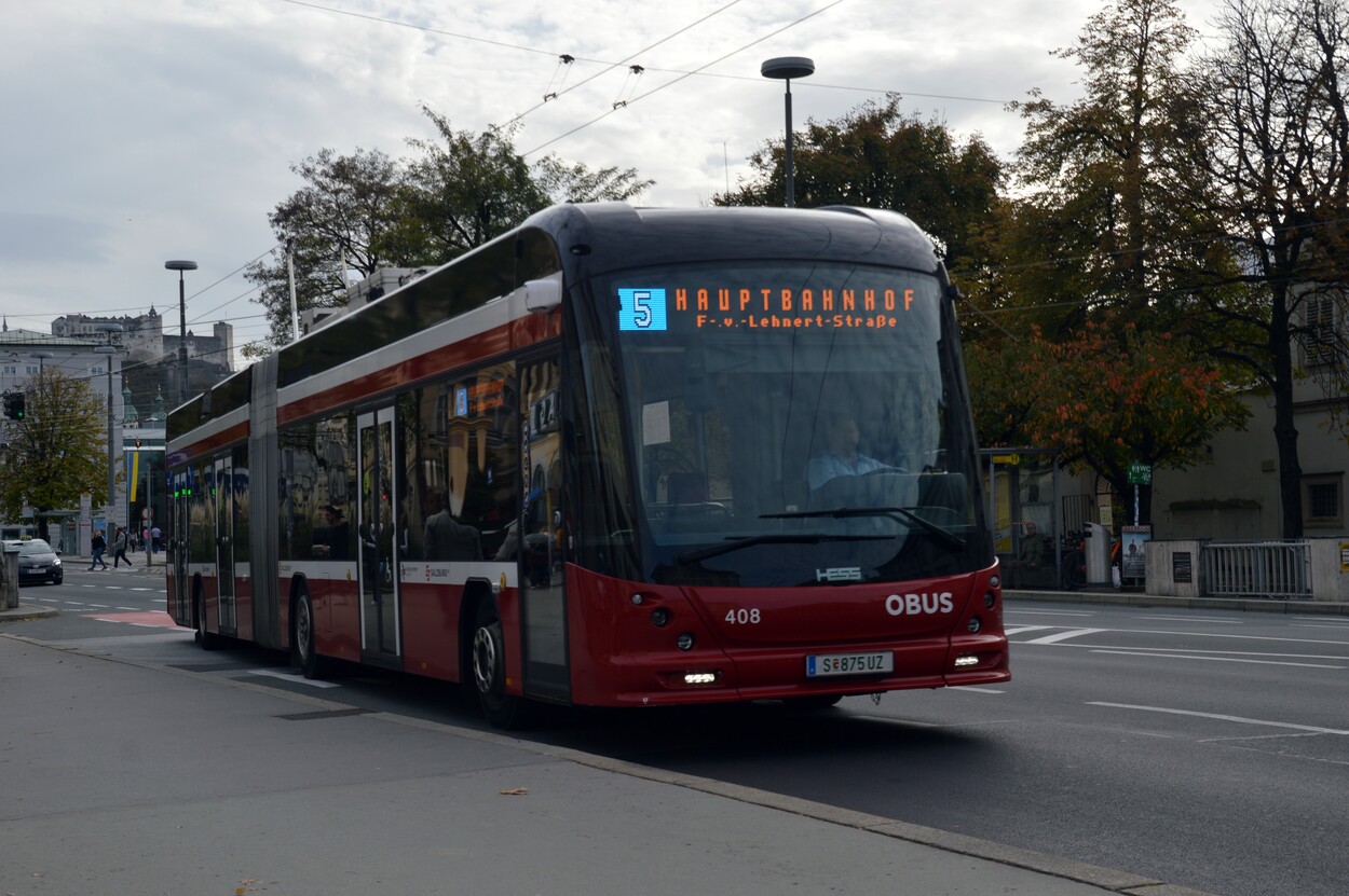 Linienverkehr in Salzburg - Obus