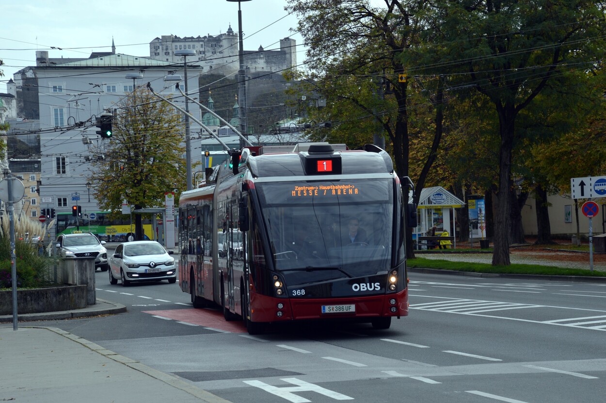 Linienverkehr in Salzburg - Obus