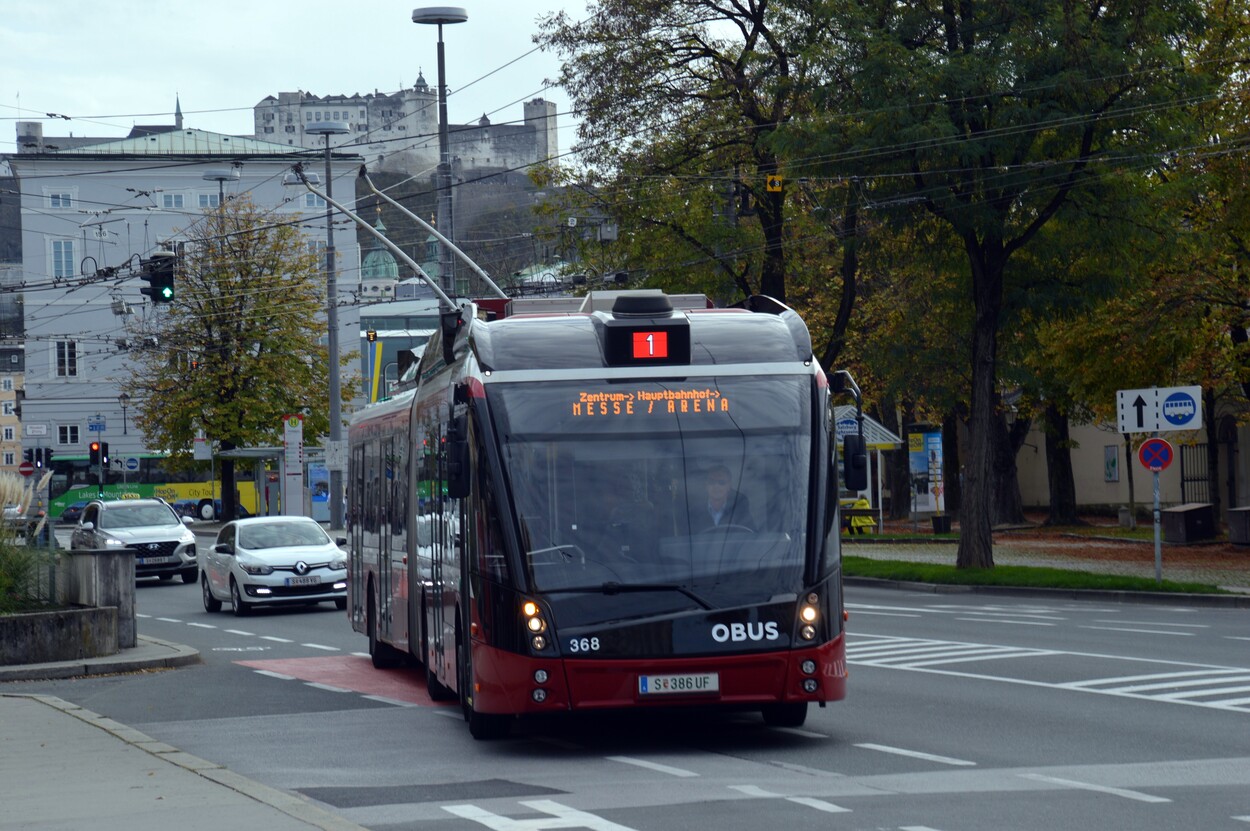 Linienverkehr in Salzburg - Obus