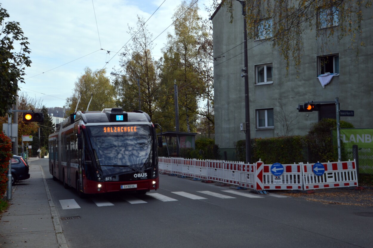 Linienverkehr in Salzburg - Obus