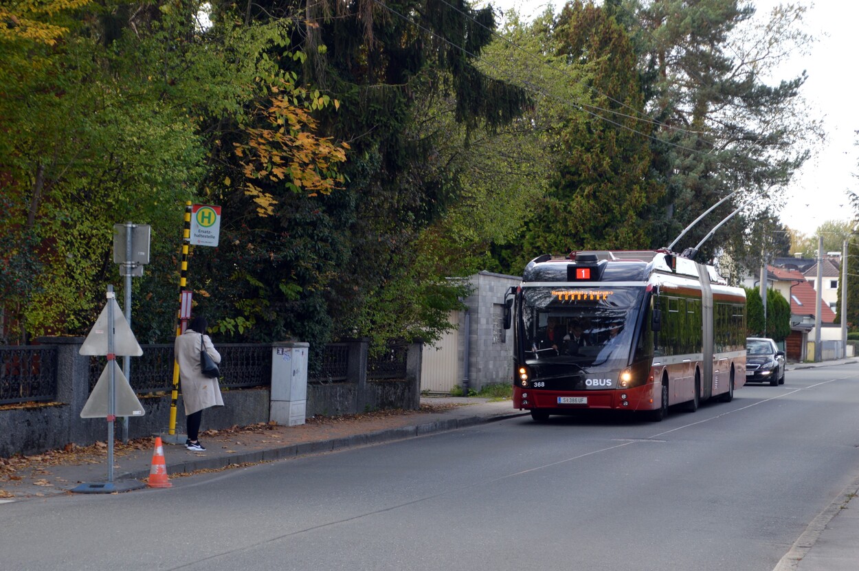 Linienverkehr in Salzburg - Obus