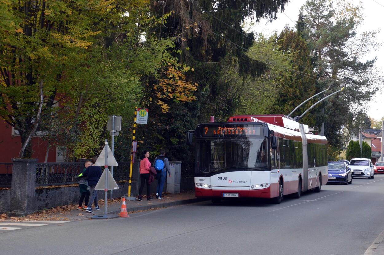 Linienverkehr in Salzburg - Obus