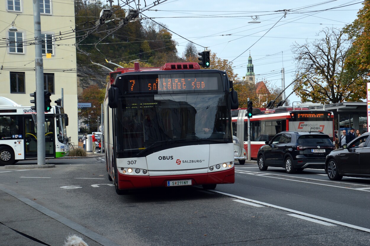 Linienverkehr in Salzburg - Obus