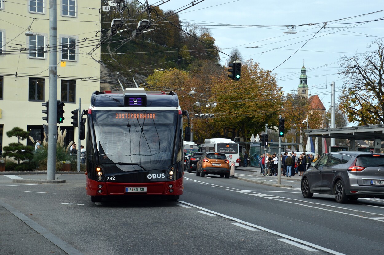 Linienverkehr in Salzburg - Obus