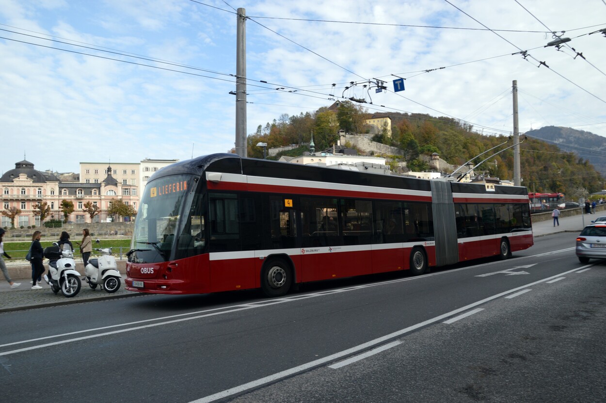 Linienverkehr in Salzburg - Obus