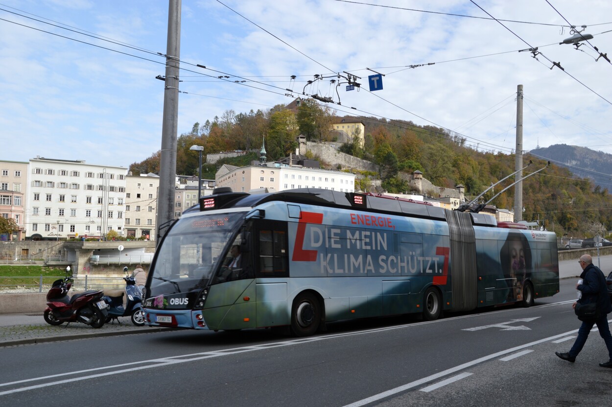 Linienverkehr in Salzburg - Obus