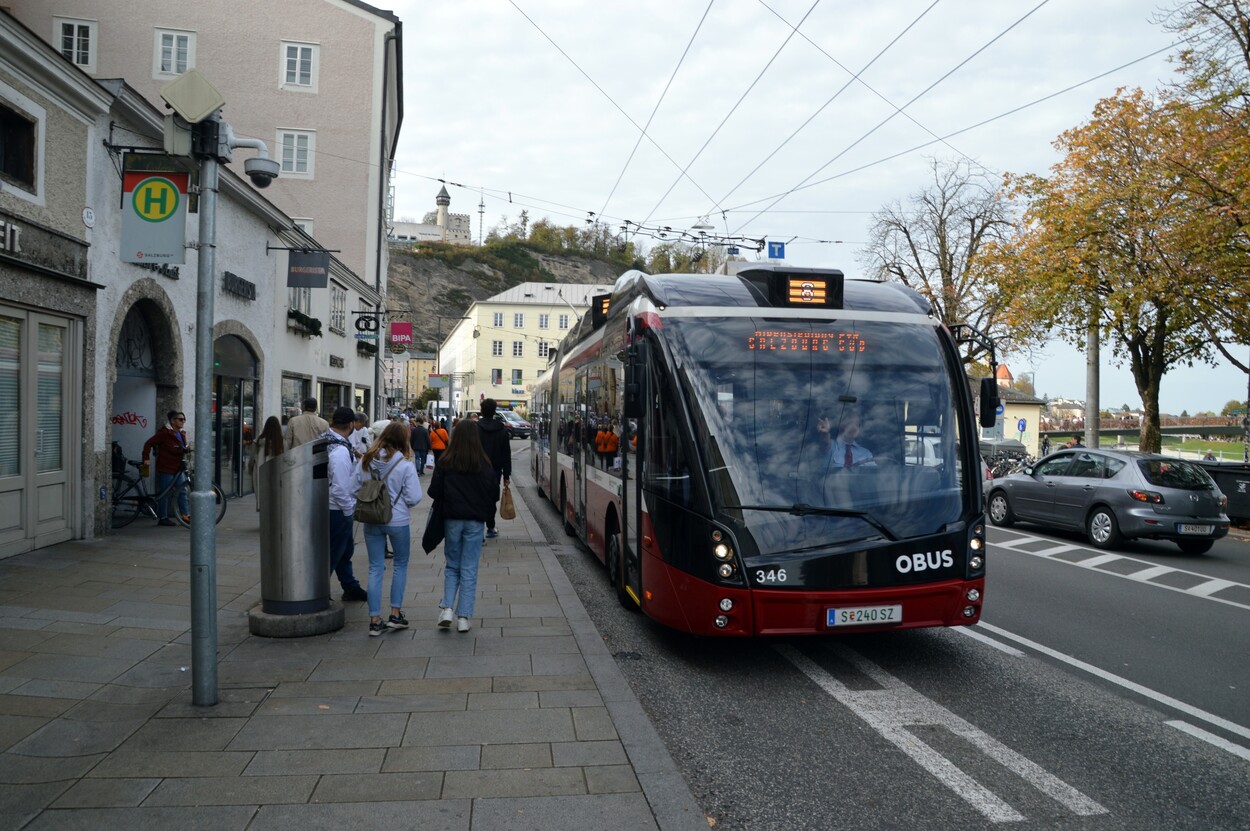 Linienverkehr in Salzburg - Obus