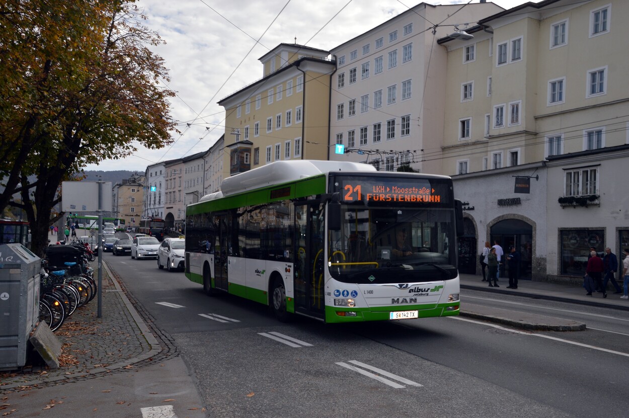 Linienverkehr in Salzburg - Albus