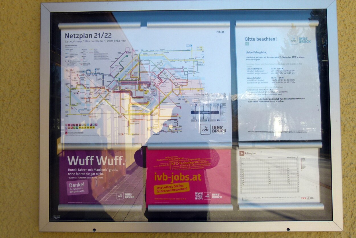 Innsbrucker Mittelgebirgsbahn - Straßenbahn Linie 6