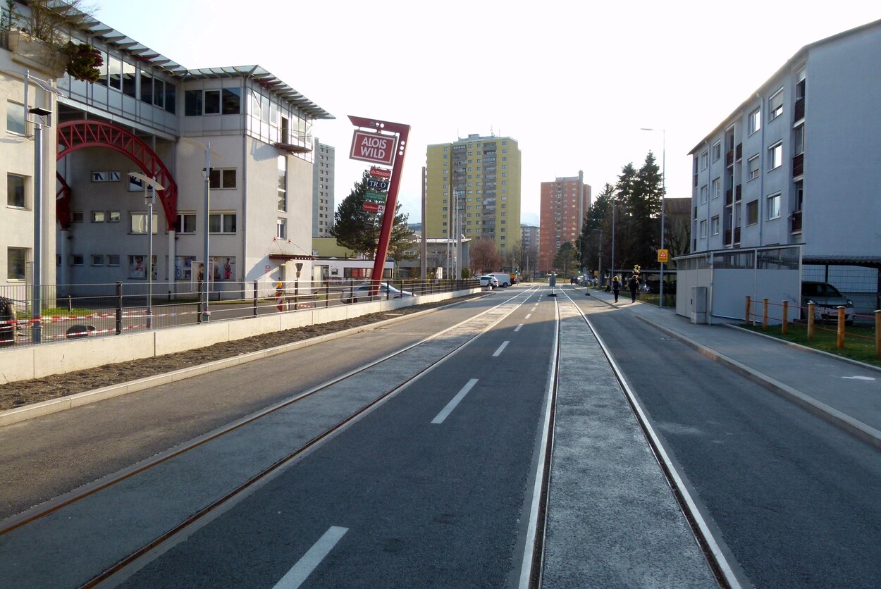 Linie 5: Schützenstraße bis Technik-West