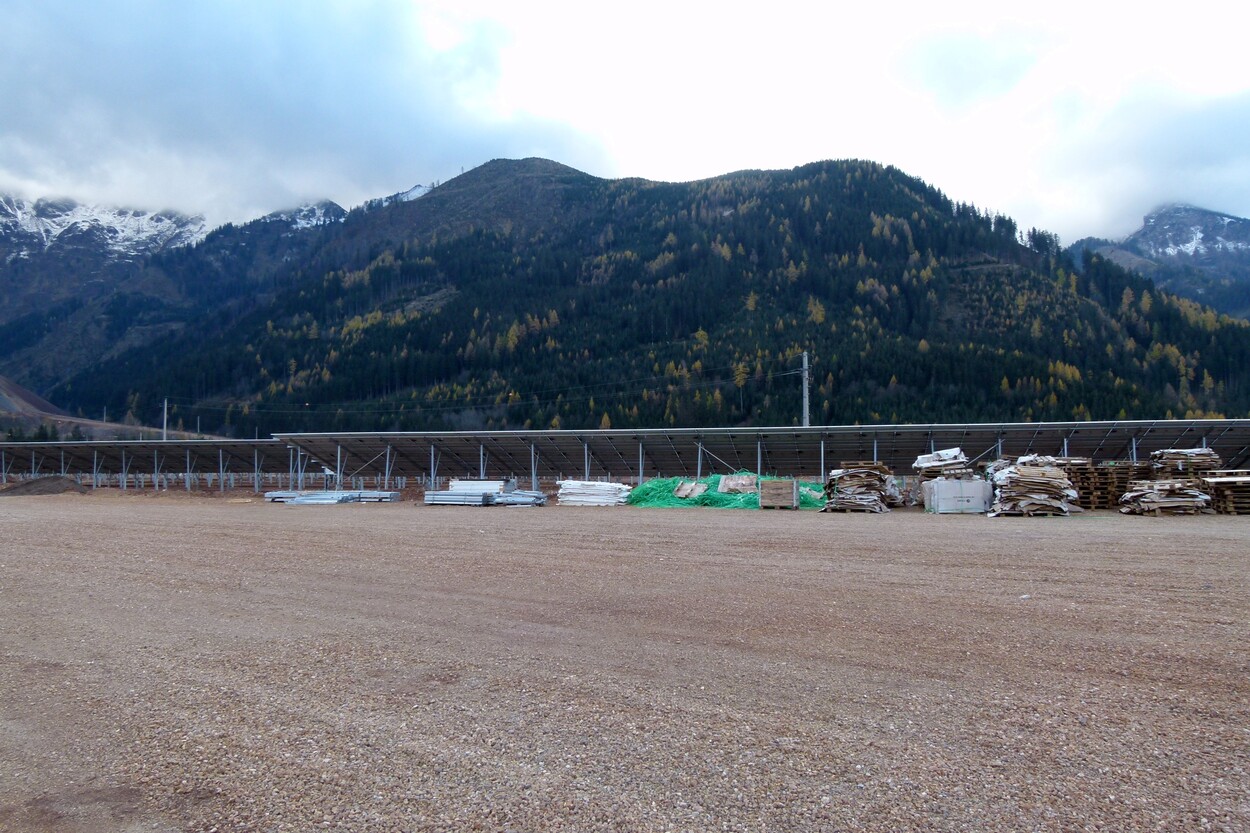 Güter-Trolley System auf dem steirischen Erzberg