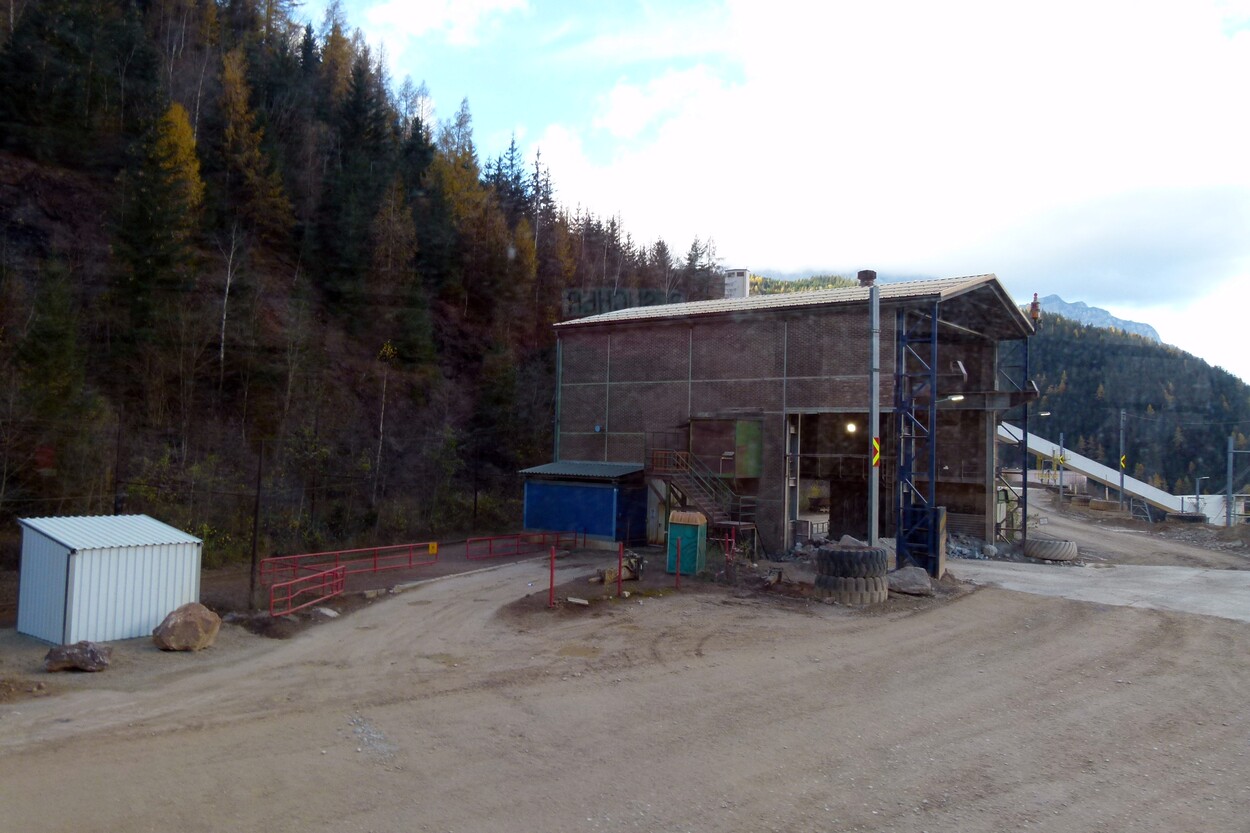 Güter-Trolley System auf dem steirischen Erzberg