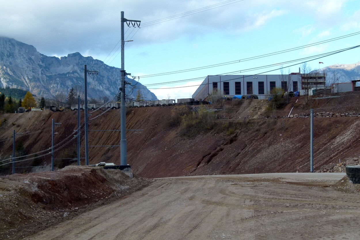 Güter-Trolley System auf dem steirischen Erzberg