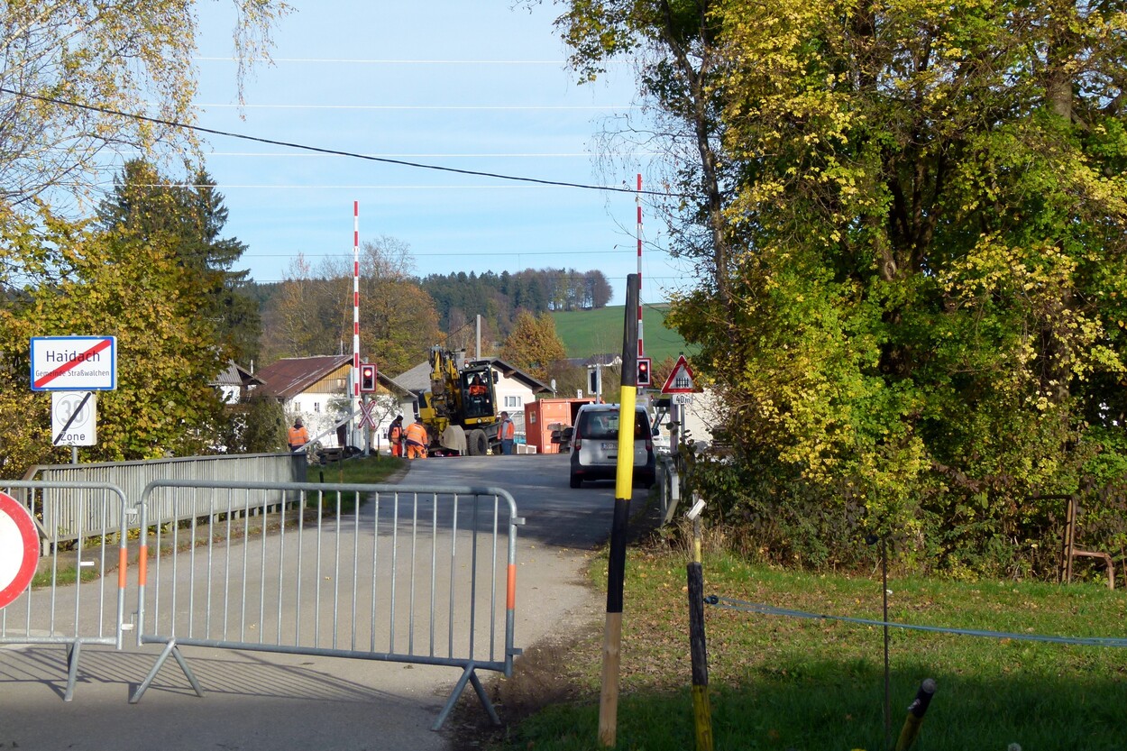Eisenbahnkreuzung Haidach