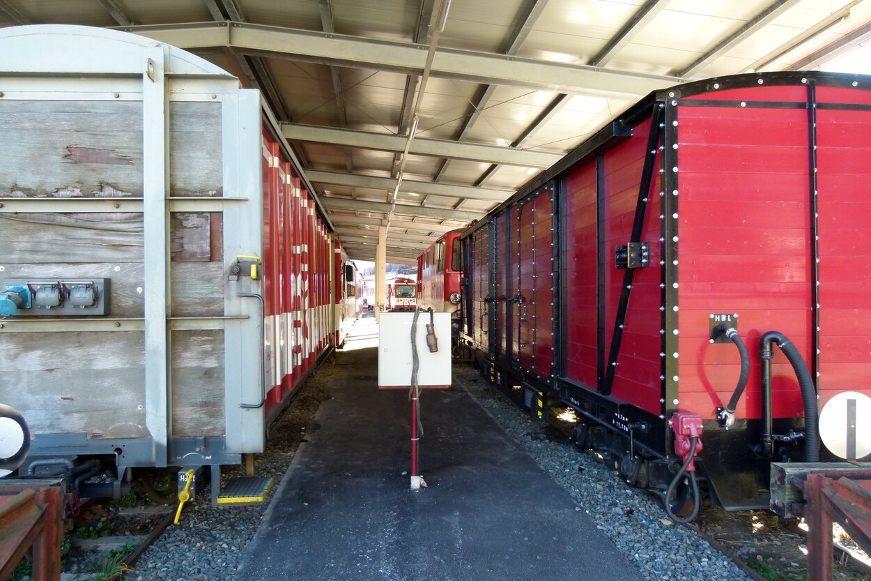 Tischlerhäusl: Betriebsleitstelle, Depot und Werkstatt der Pinzgauer Lokalbahn