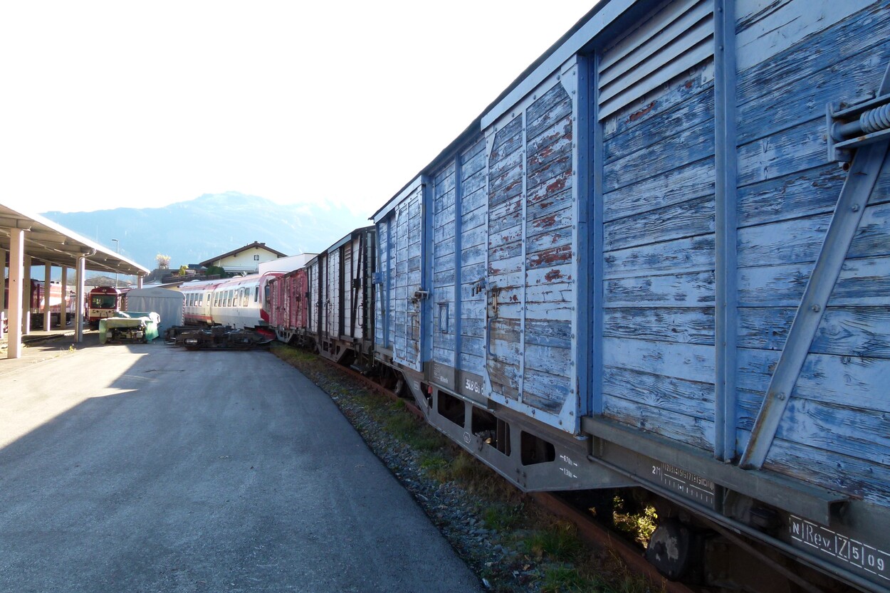 Tischlerhäusl: Betriebsleitstelle, Depot und Werkstatt der Pinzgauer Lokalbahn