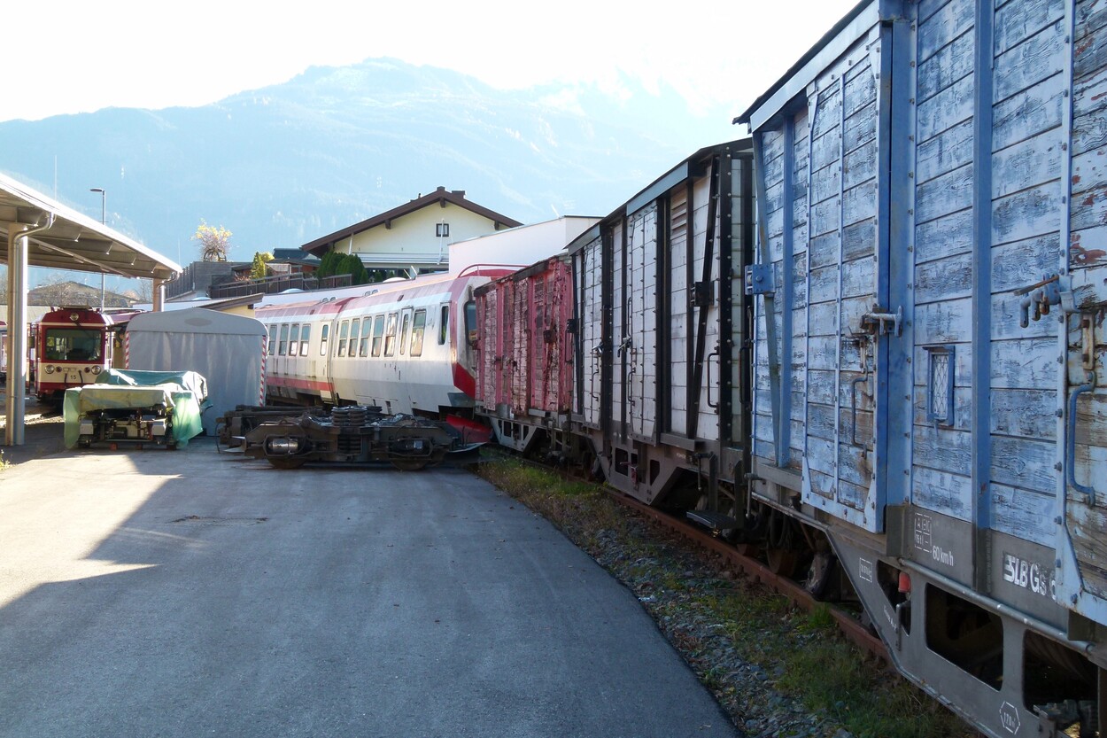 Tischlerhäusl: Betriebsleitstelle, Depot und Werkstatt der Pinzgauer Lokalbahn
