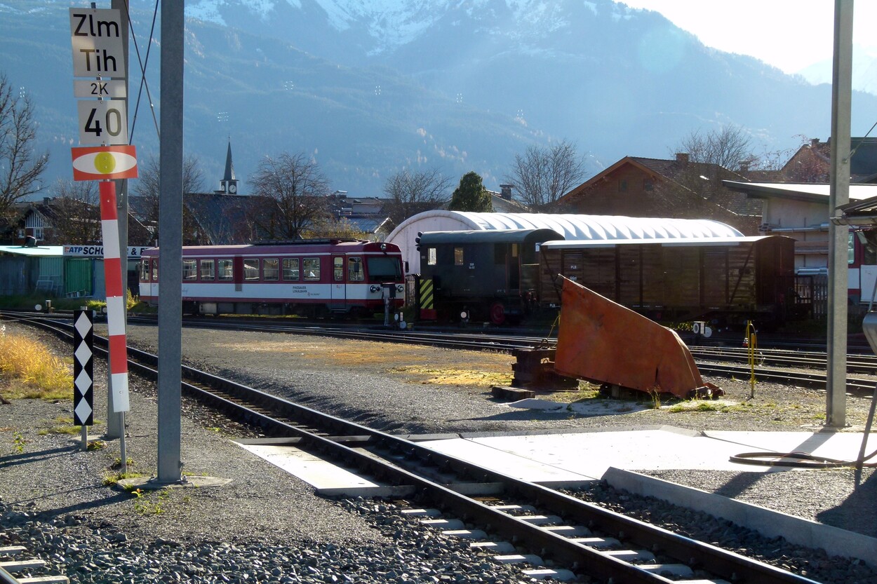 Tischlerhäusl: Betriebsleitstelle, Depot und Werkstatt der Pinzgauer Lokalbahn