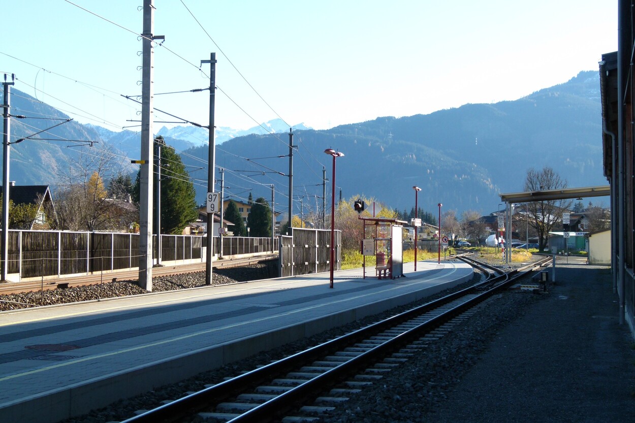 Tischlerhäusl: Betriebsleitstelle, Depot und Werkstatt der Pinzgauer Lokalbahn