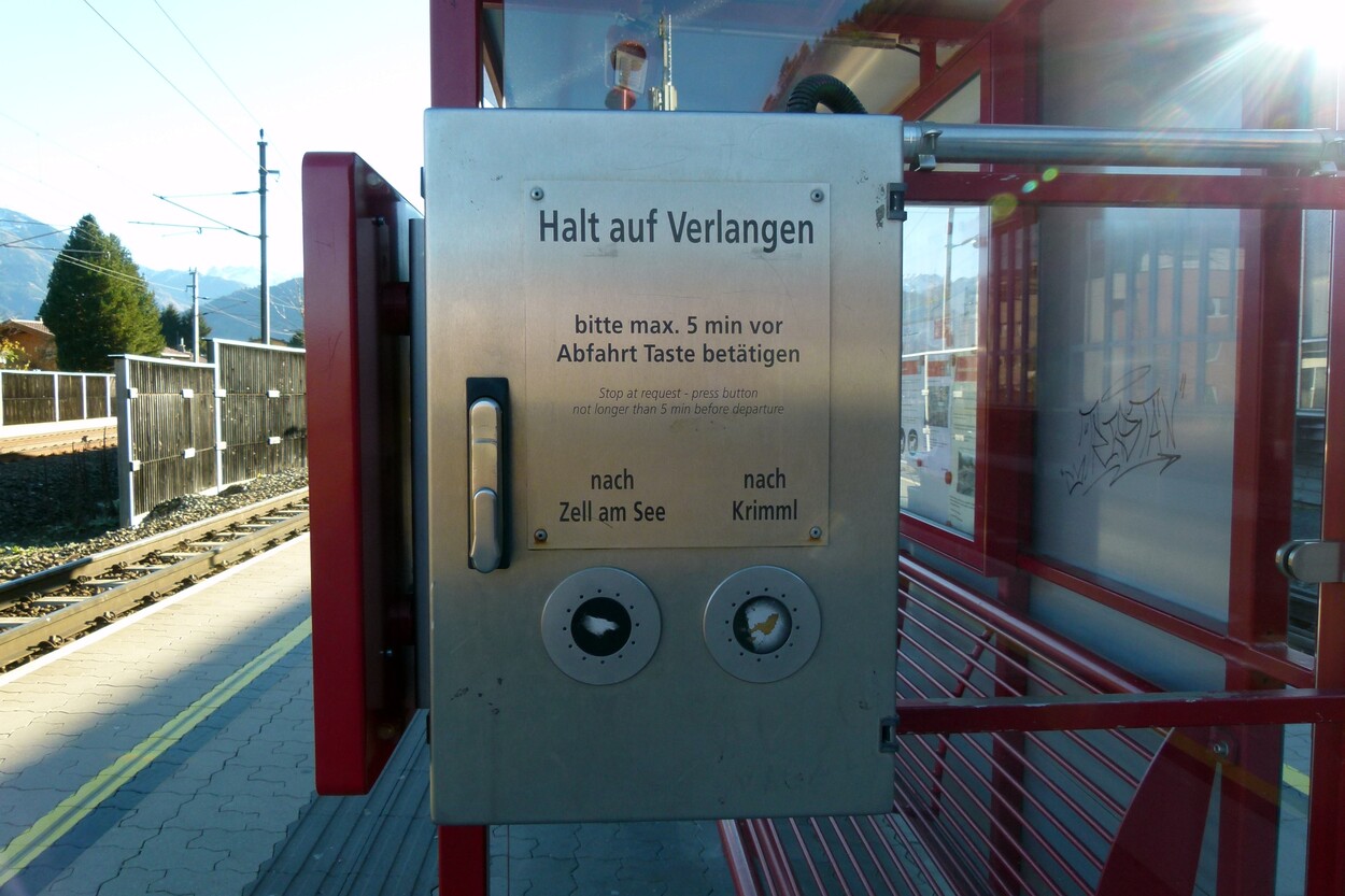 Tischlerhäusl: Betriebsleitstelle, Depot und Werkstatt der Pinzgauer Lokalbahn