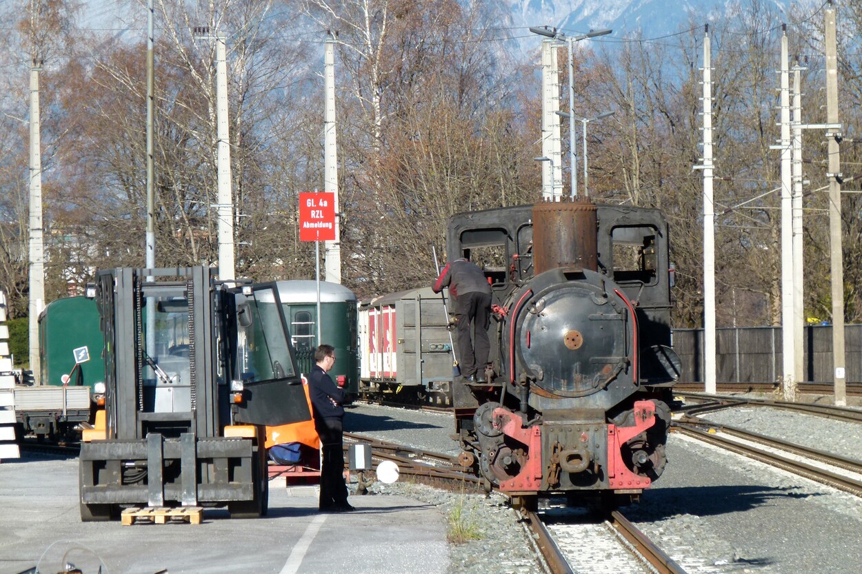 Tischlerhäusl: Betriebsleitstelle, Depot und Werkstatt der Pinzgauer Lokalbahn