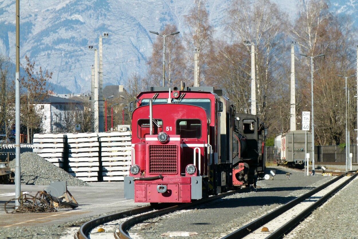 Tischlerhäusl: Betriebsleitstelle, Depot und Werkstatt der Pinzgauer Lokalbahn