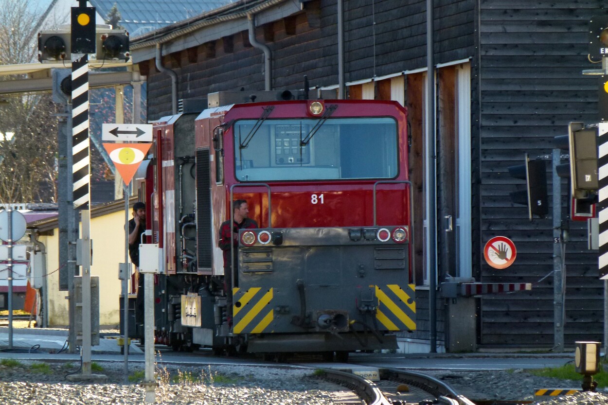 Tischlerhäusl: Betriebsleitstelle, Depot und Werkstatt der Pinzgauer Lokalbahn