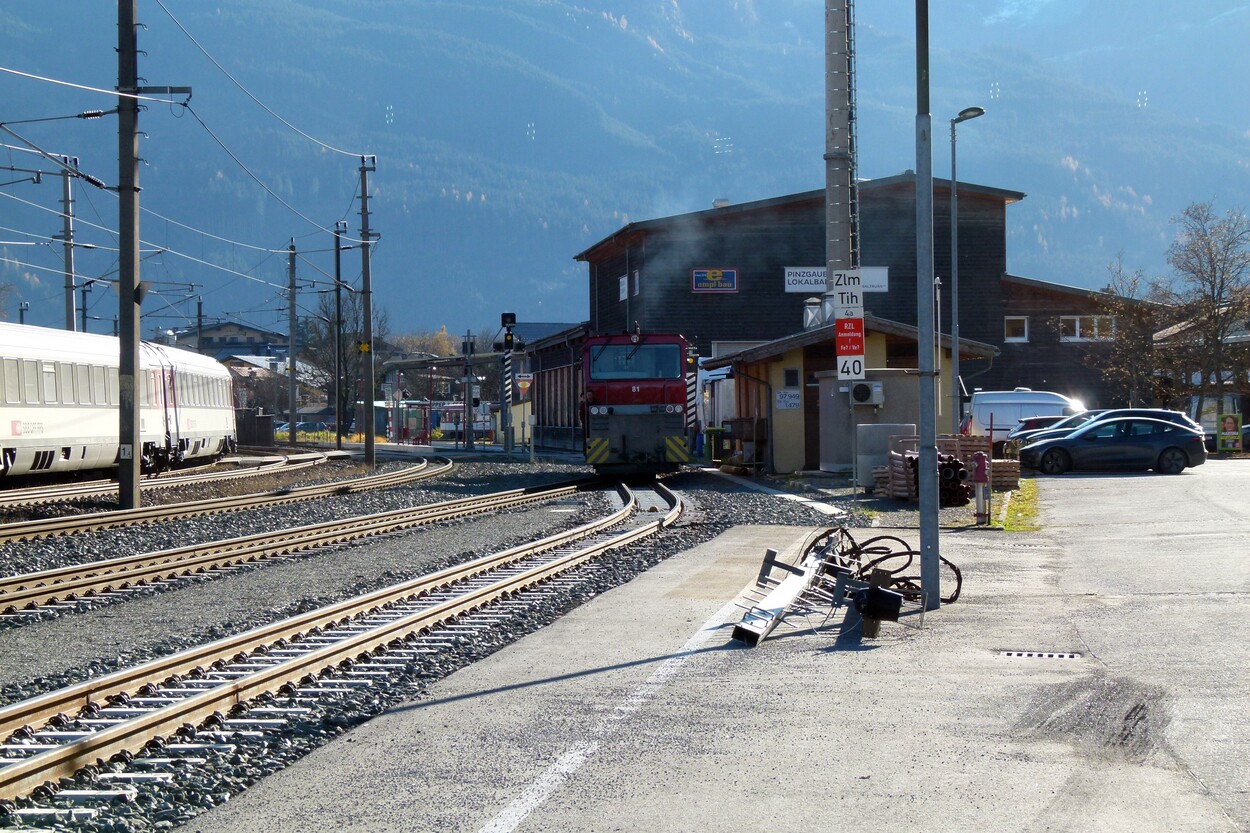Tischlerhäusl: Betriebsleitstelle, Depot und Werkstatt der Pinzgauer Lokalbahn