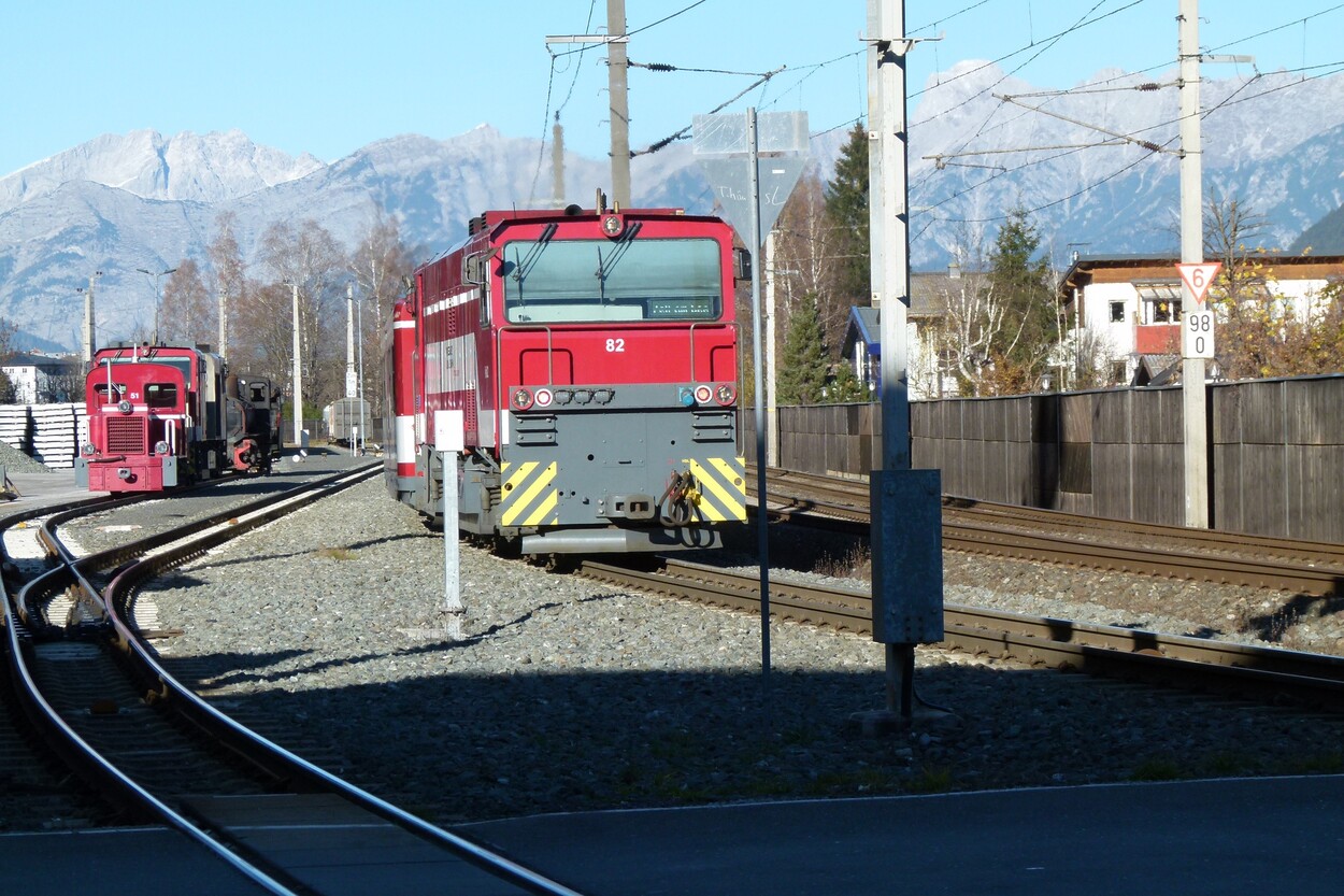 Tischlerhäusl: Betriebsleitstelle, Depot und Werkstatt der Pinzgauer Lokalbahn