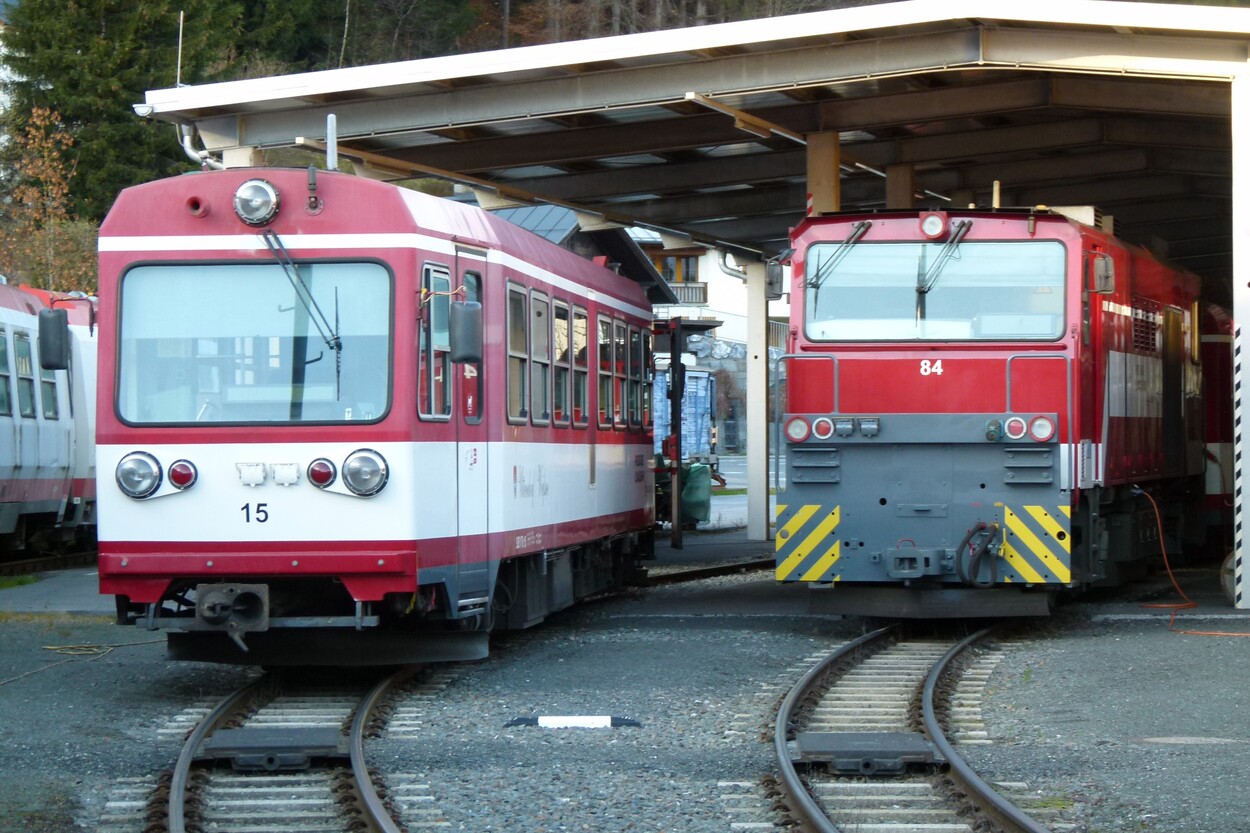 Tischlerhäusl: Betriebsleitstelle, Depot und Werkstatt der Pinzgauer Lokalbahn