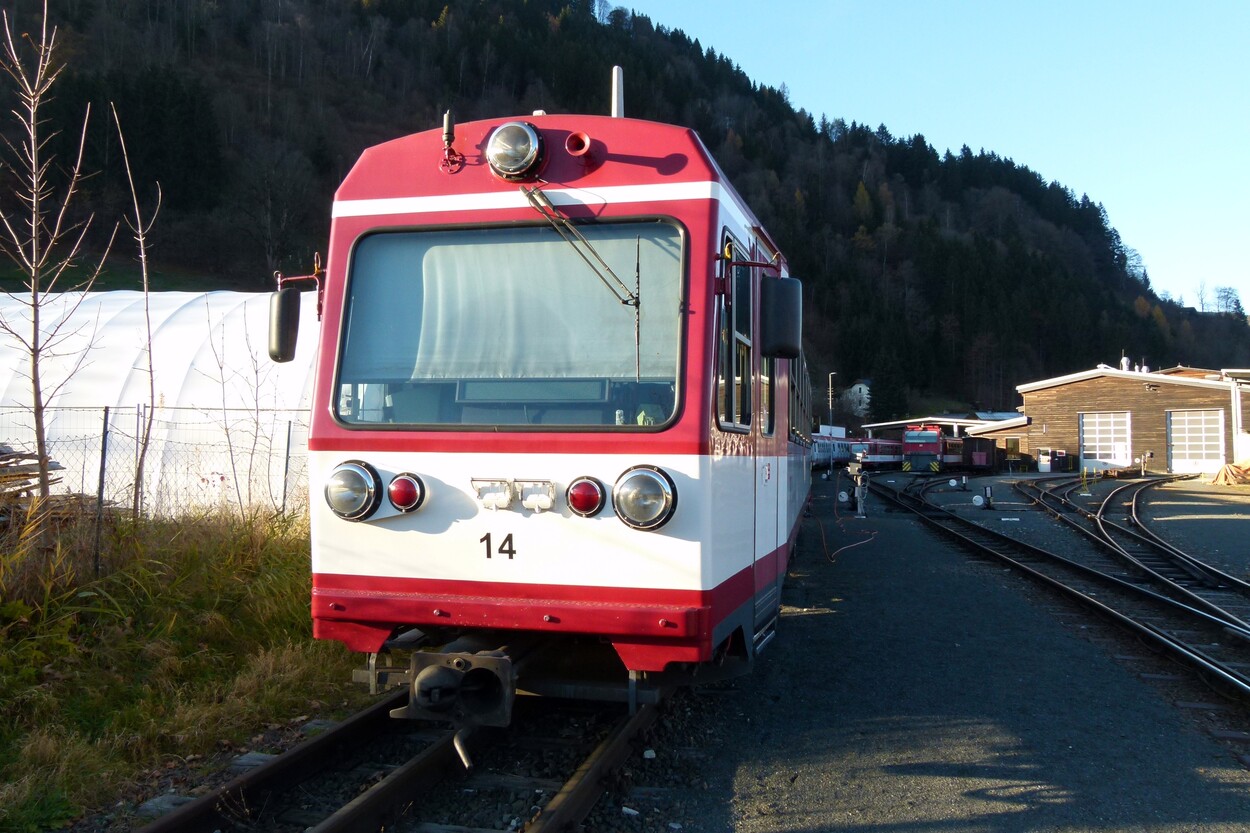 Tischlerhäusl: Betriebsleitstelle, Depot und Werkstatt der Pinzgauer Lokalbahn