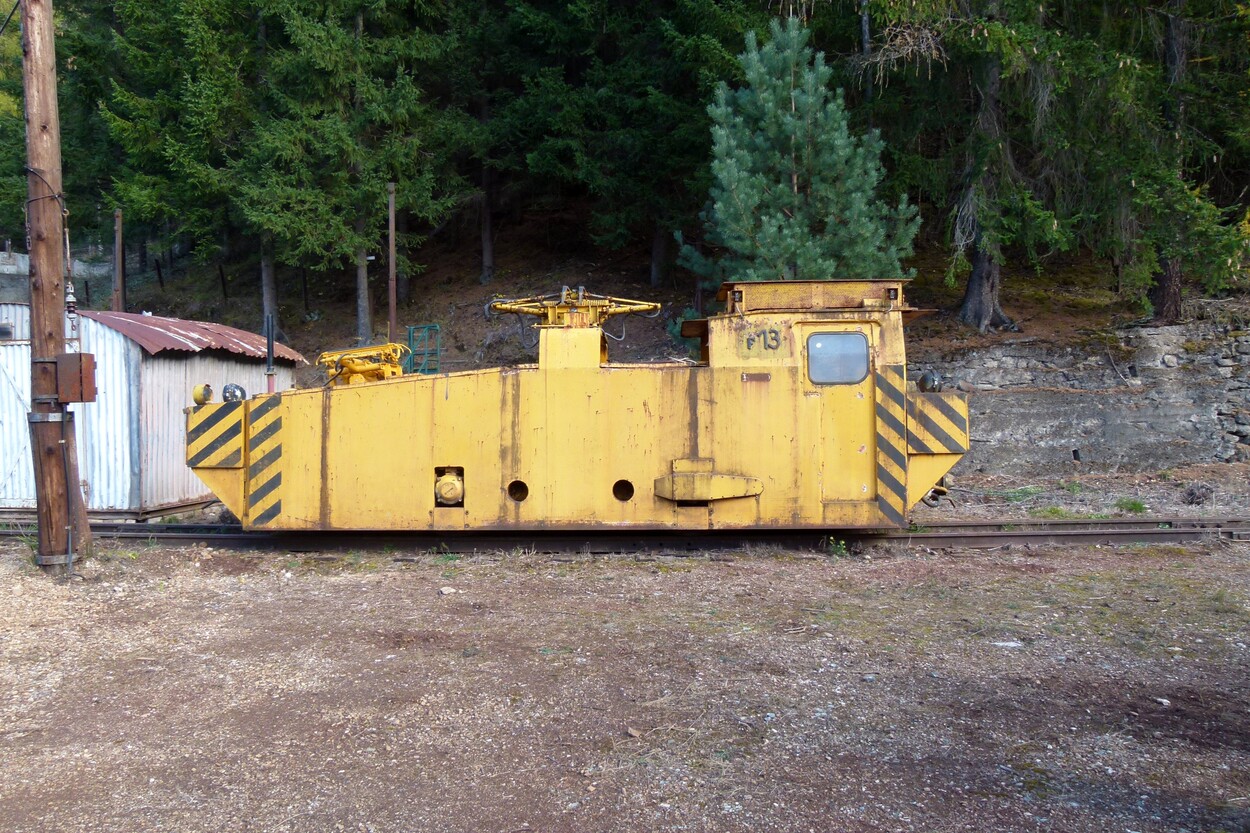 Ehemalige Grubenbahn am steirischen Erzberg