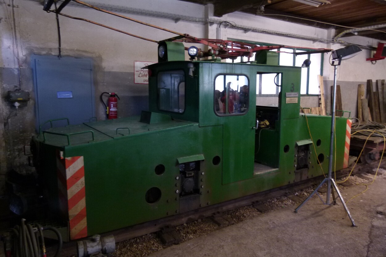 Ehemalige Grubenbahn am steirischen Erzberg