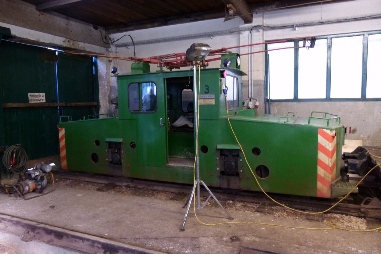 Ehemalige Grubenbahn am steirischen Erzberg
