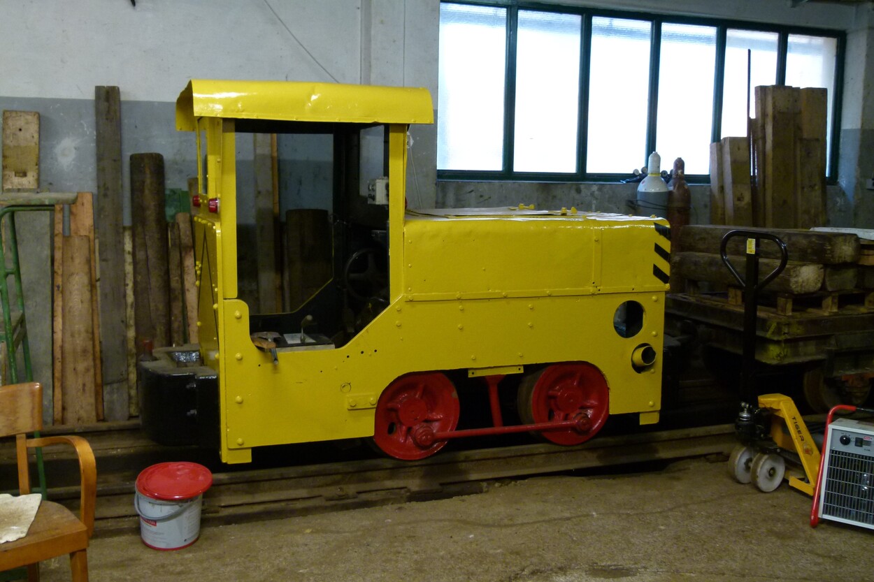 Ehemalige Grubenbahn am steirischen Erzberg