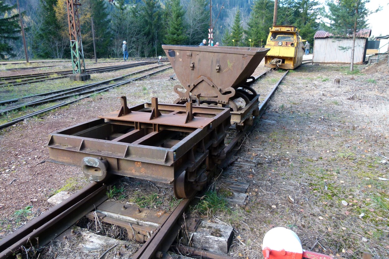 Ehemalige Grubenbahn am steirischen Erzberg
