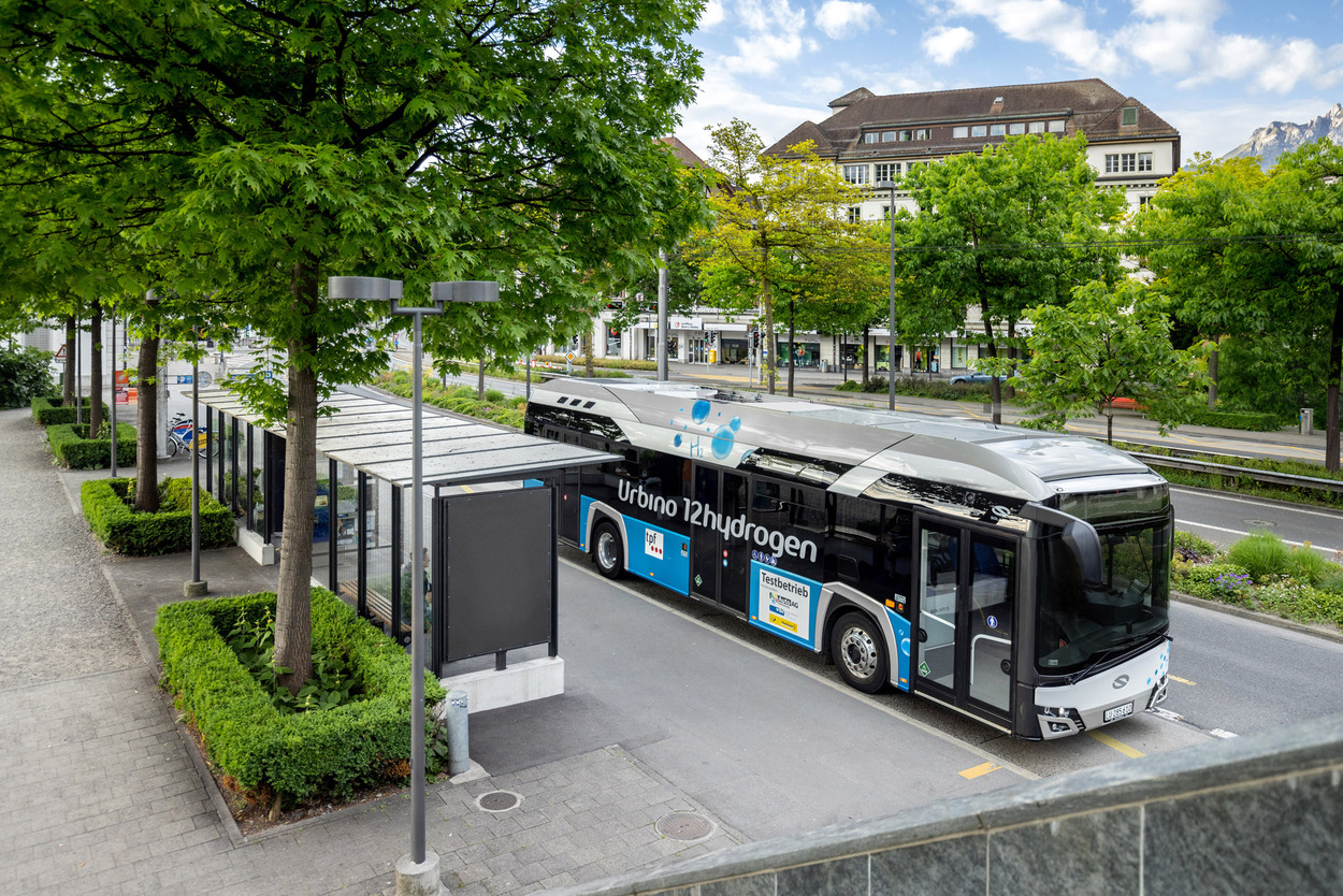 Der erste Auftrag aus Aschaffenburg über gelenkige Solaris-Wasserstoffbusse