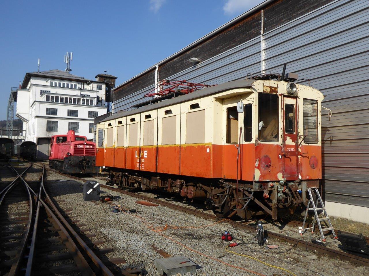 Fahrzeug Rochaden auf den Stern & Hafferl Lokalbahnen
