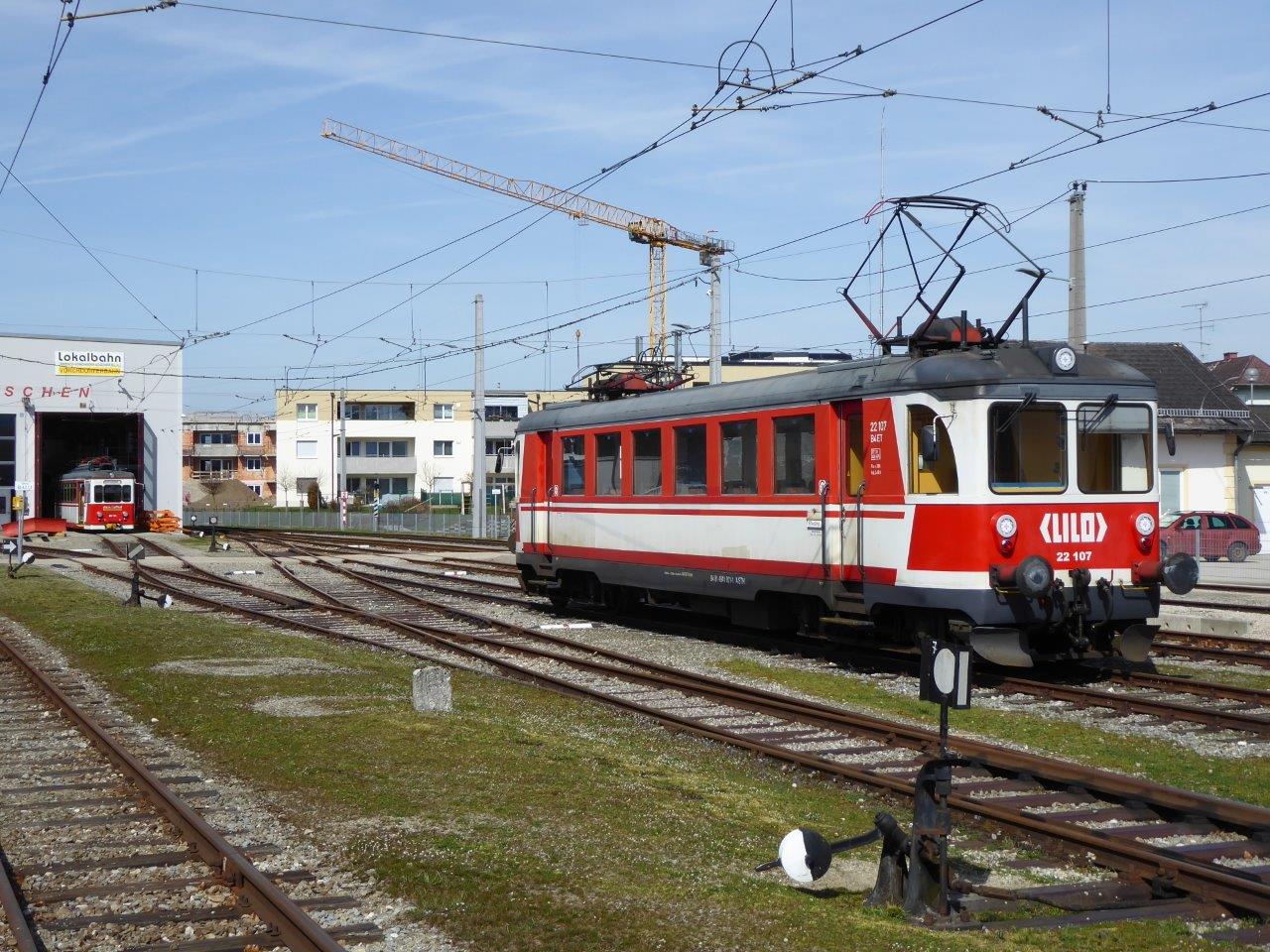 Fahrzeug Rochaden auf den Stern & Hafferl Lokalbahnen