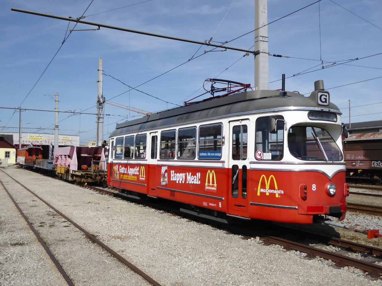 Fahrzeug Rochaden auf den Stern & Hafferl Lokalbahnen