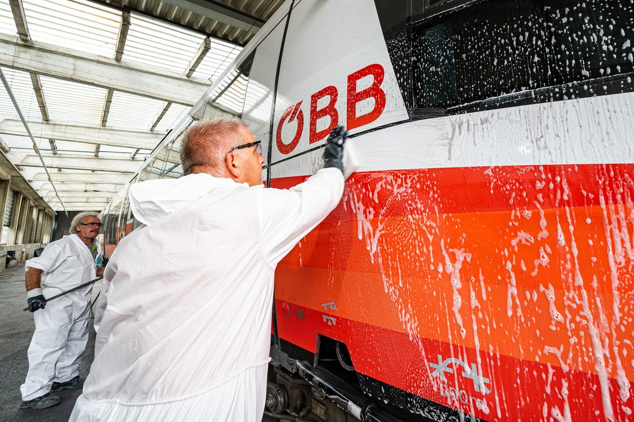 ÖBB erfolgreich im Kampf gegen Graffiti-Sprayer