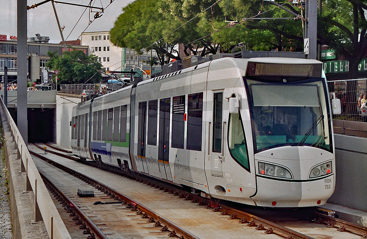 RegioTram Kassel Hauptbahnhofunterfahrung