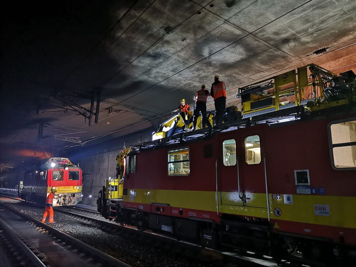 ÖBB: Terfnertunnel ab Freitagabend wieder für den Zugverkehr offen