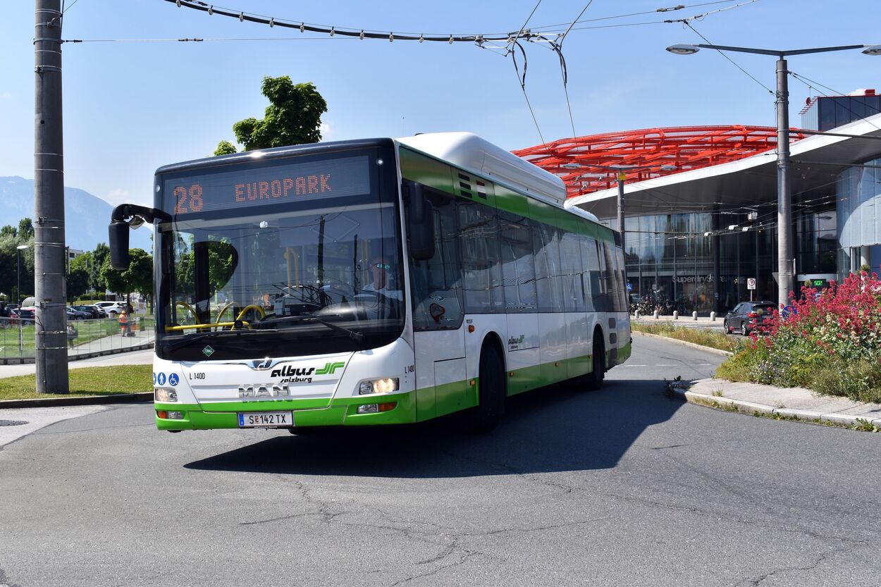 Bus Linie 28 Albus am Europark